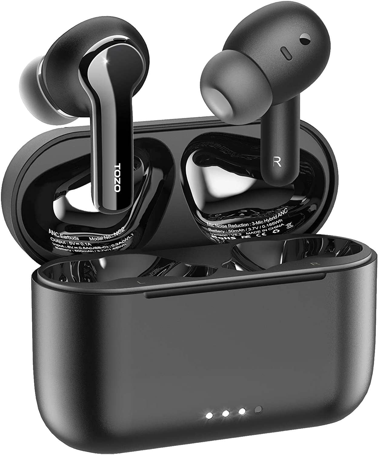 TOZO T12 pro Headphones & Earbuds Black New