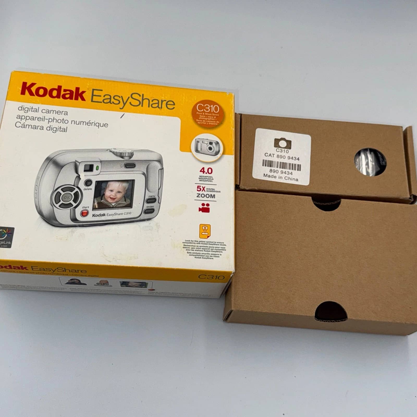 Kodak EasyShare C310 Digital Cameras Silver New Body Only