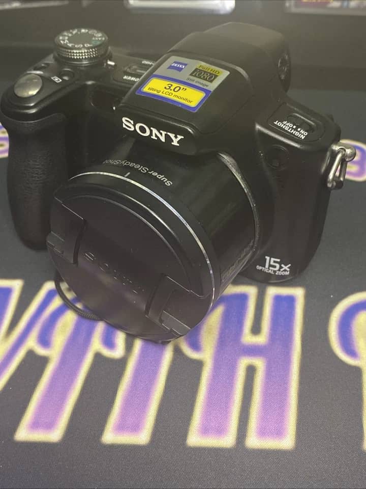 Sony Cyber-shot Dsc-H50 Digital Cameras Black Used - Good Body Only