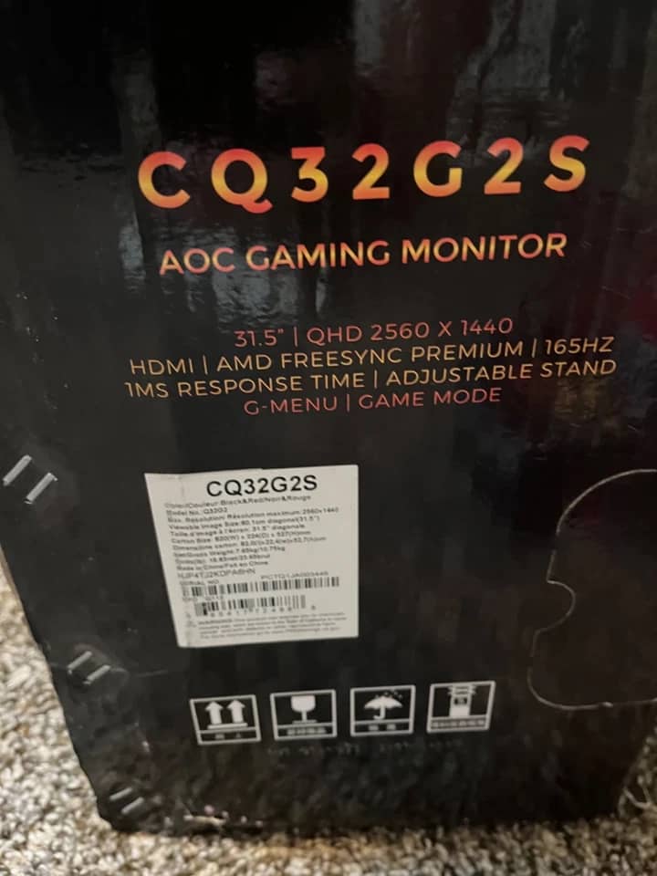 AOC CQ32G2S Monitors