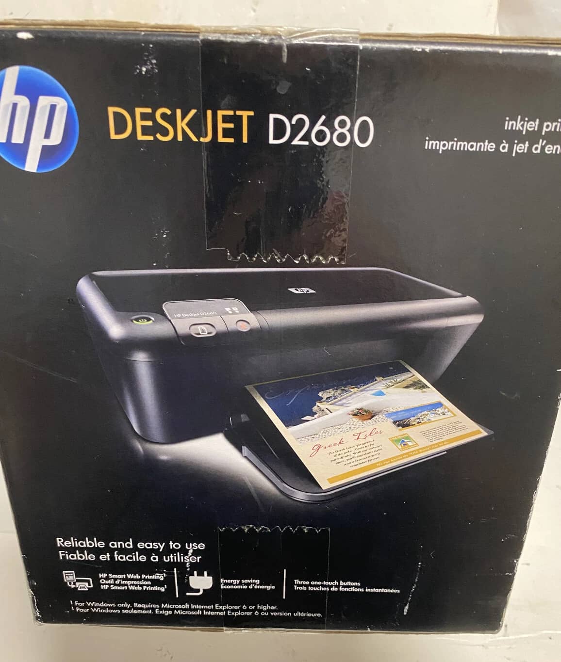 HP DeskJet D2680 Printers New