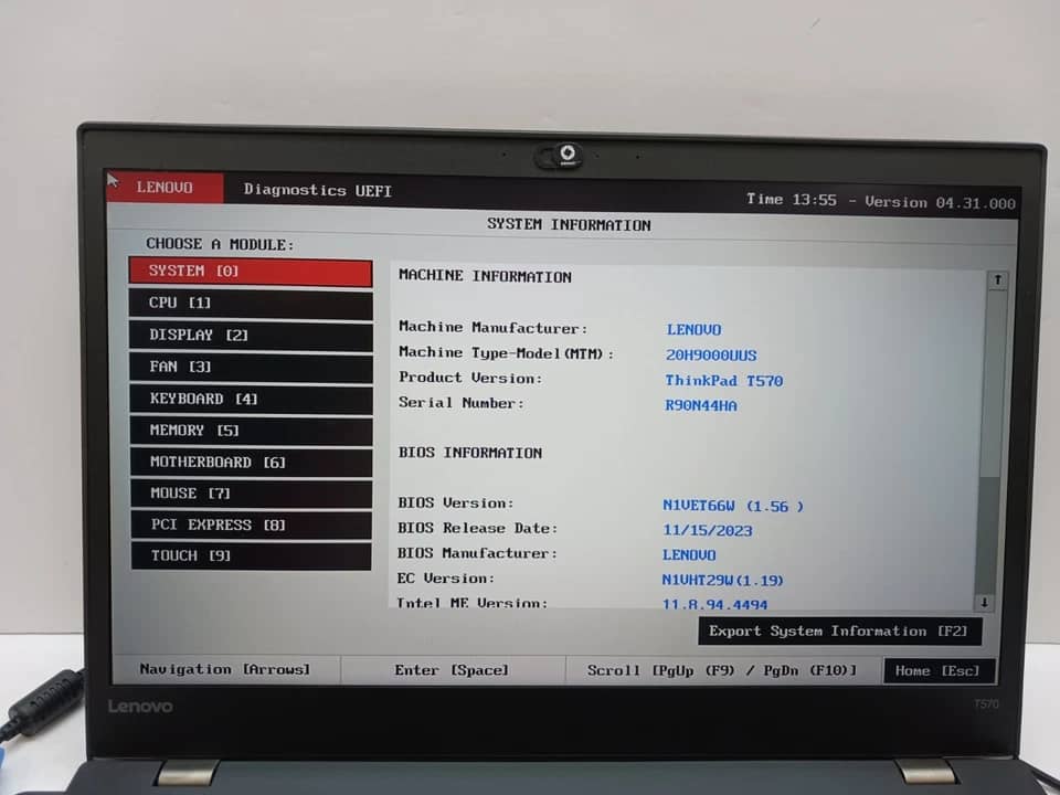 Lenovo ThinkPad T570 Computers