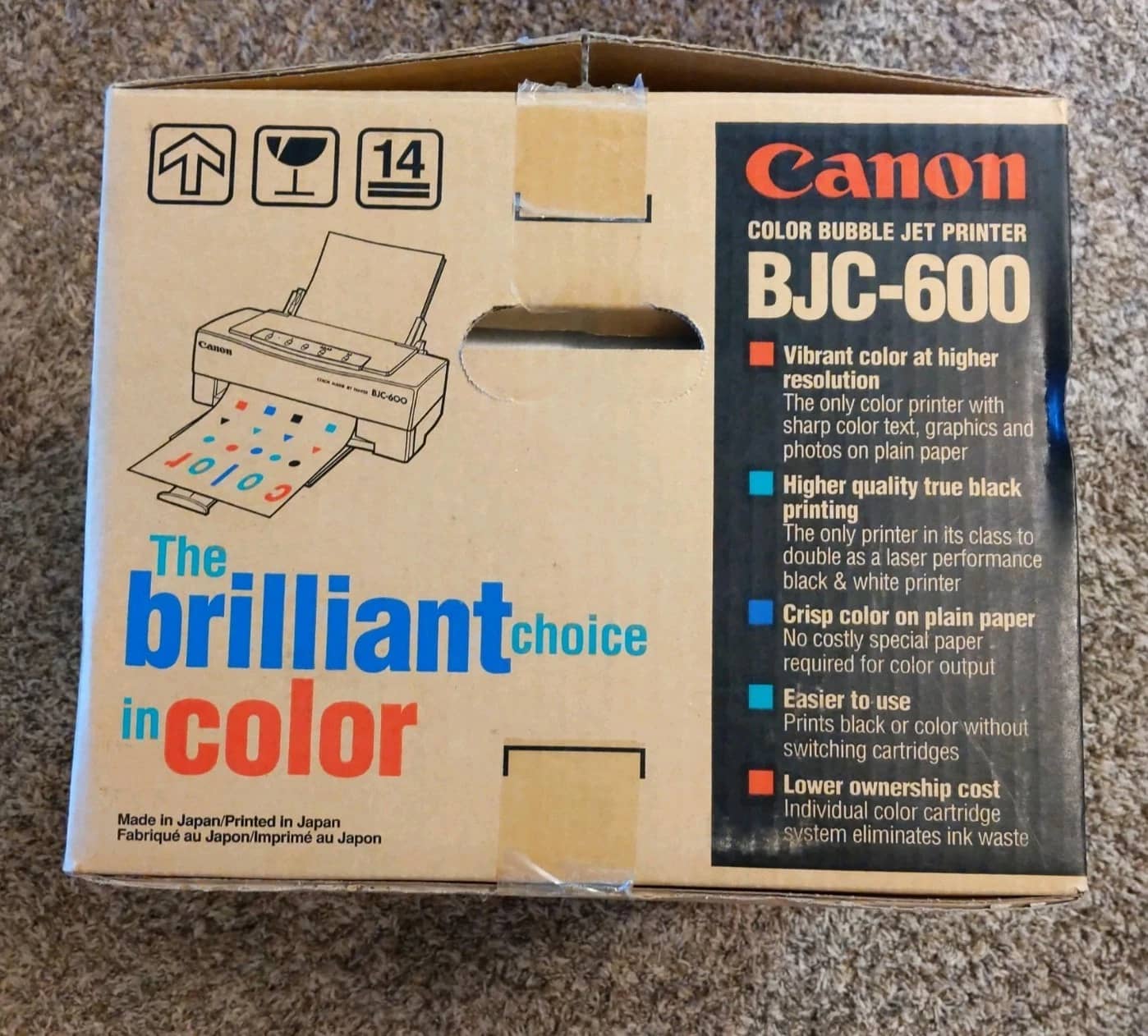 Canon BJC-600 Printers Open-Box Excellent