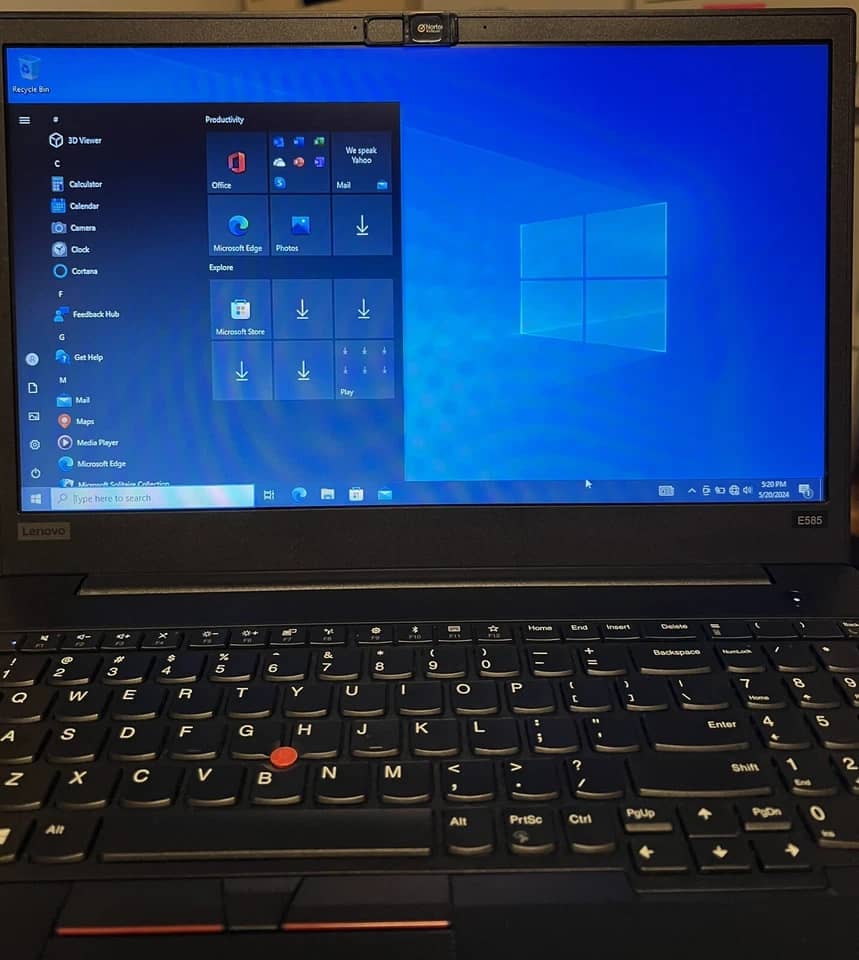 Lenovo ThinkPad E585 Computers