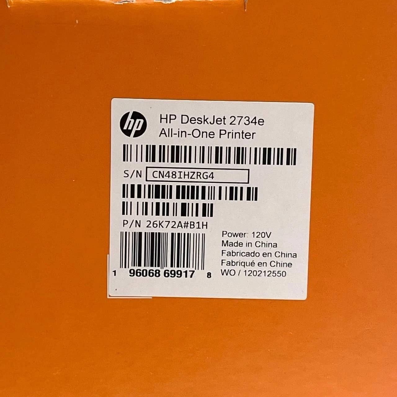 HP DeskJet 2734e Printers New