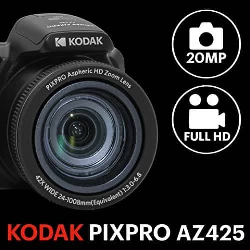 Kodak AZ425-BK Digital Cameras Black New Body Only