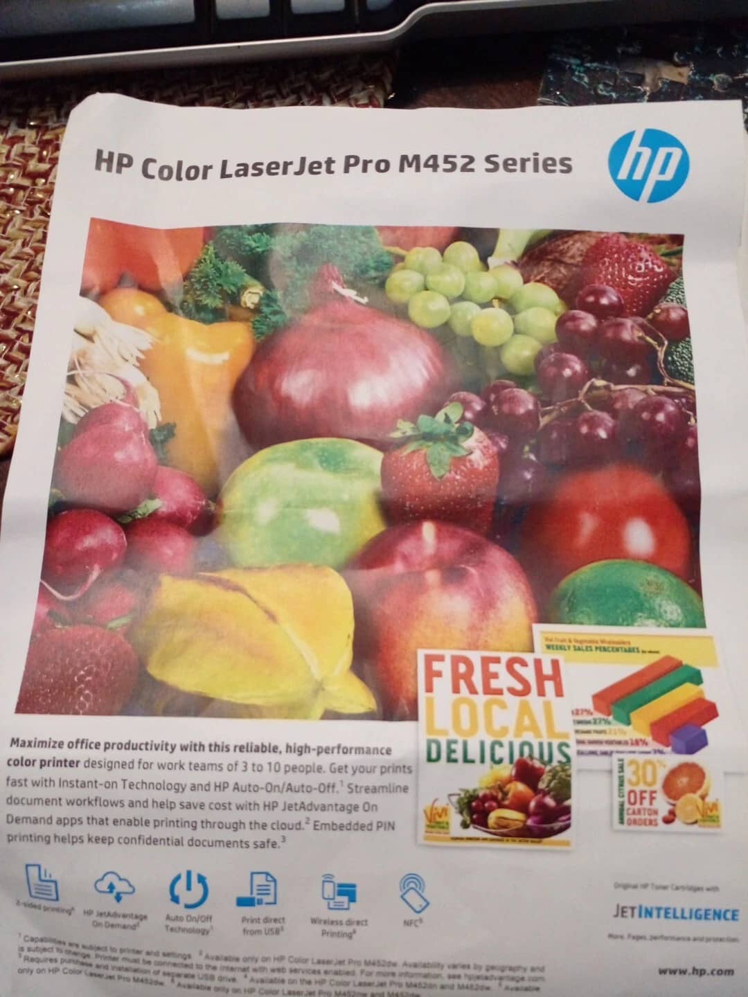 HP M452dn (CF389A) Printers Used - Good