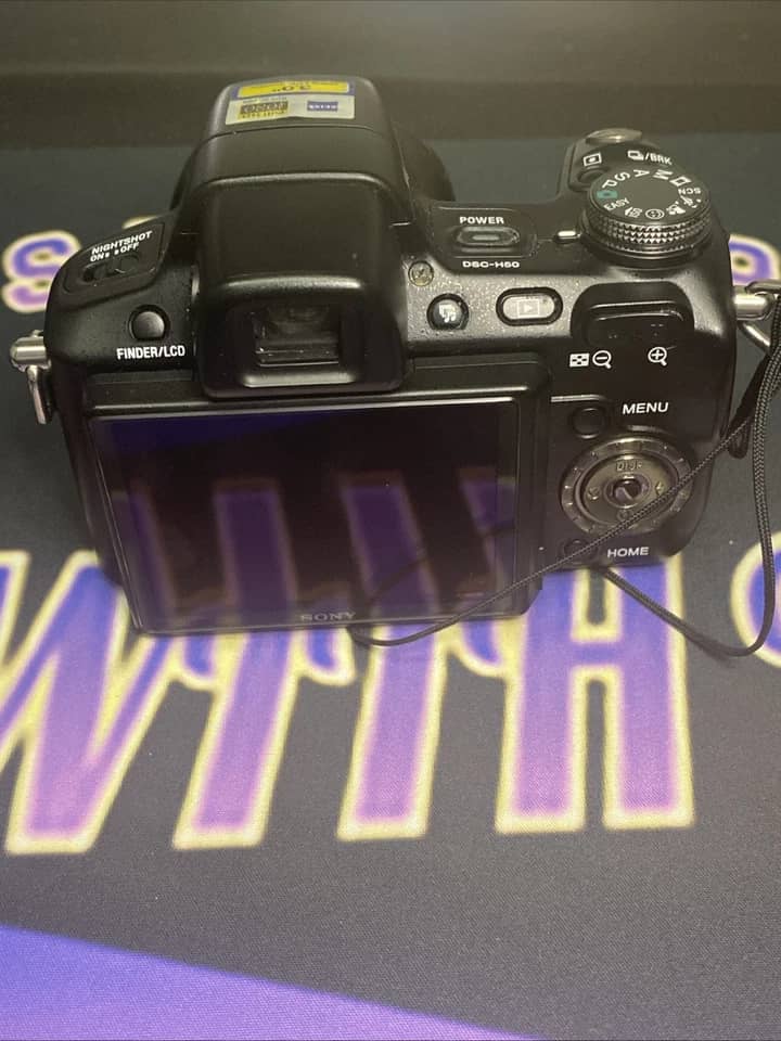 Sony Cyber-shot Dsc-H50 Digital Cameras Black Used - Good Body Only