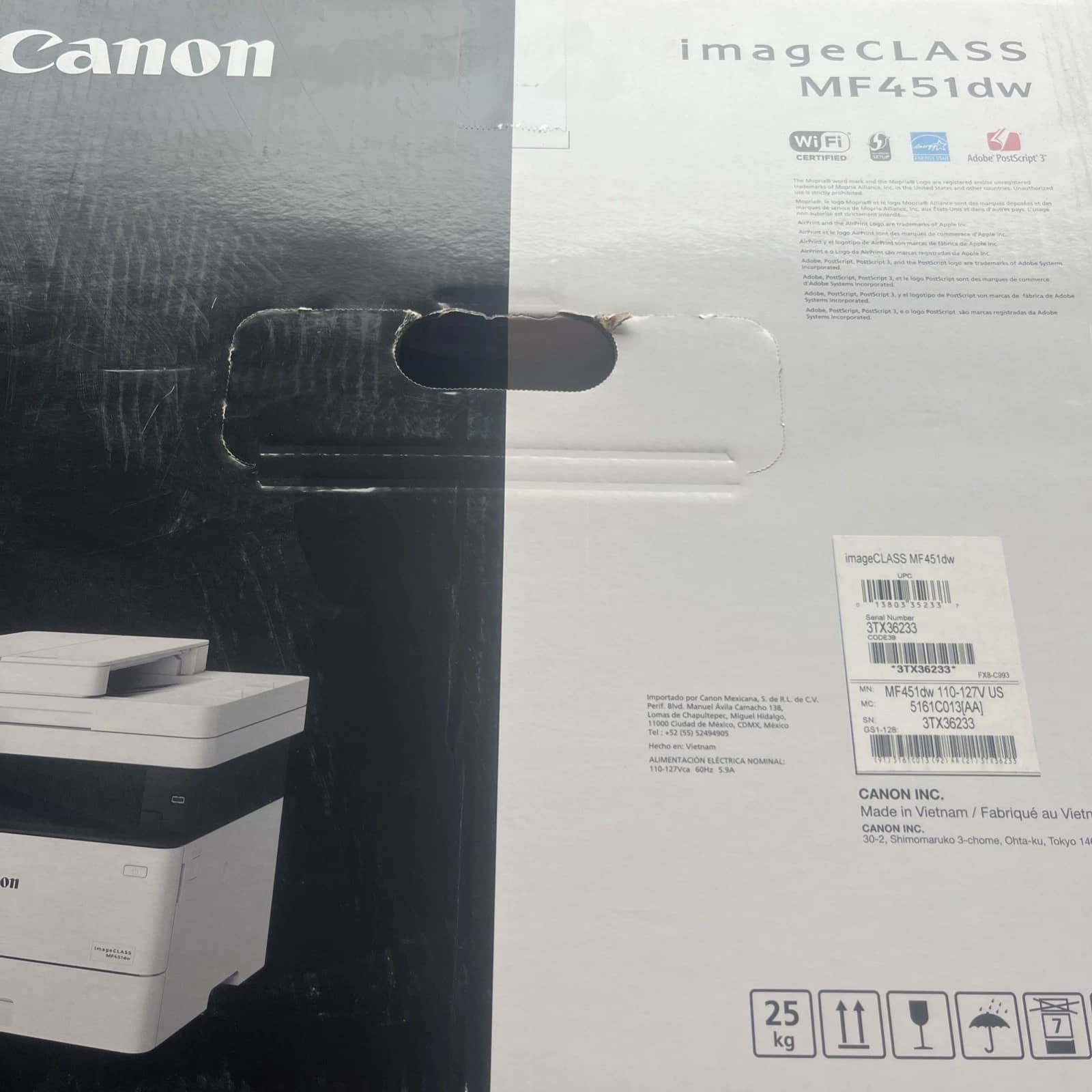 Canon imageCLASS MF451DW Printers New
