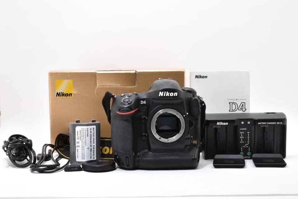 Nikon D4 Digital Cameras Black New Body Only