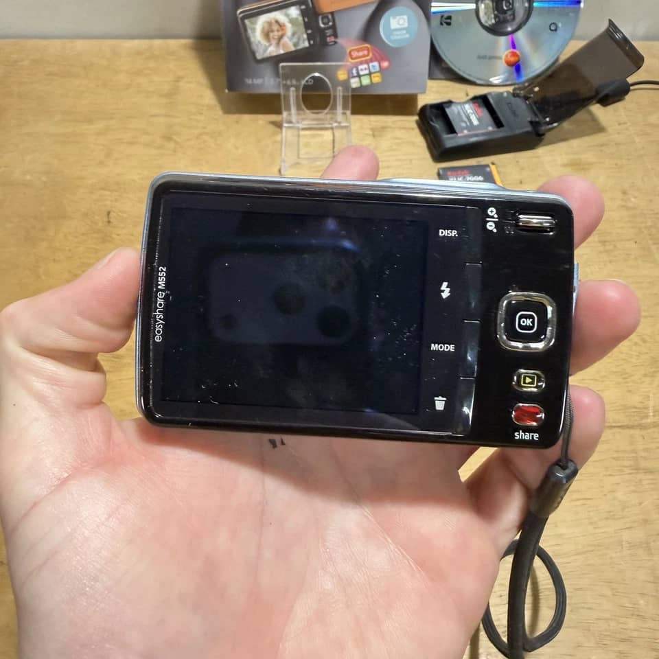 Kodak M552 Digital Cameras Black New Body Only