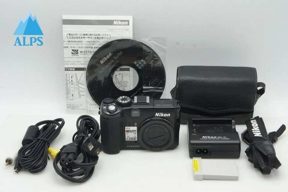 Nikon COOLPIX P6000 Digital Cameras Black New Body Only