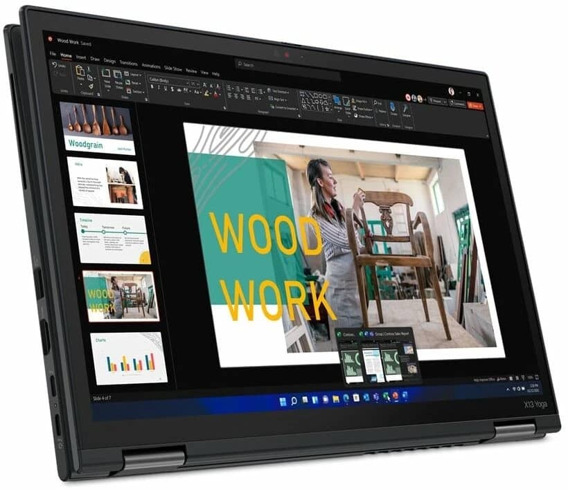 Lenovo ThinkPad X13 Yoga Gen 3 Computers 512GB 16GB Refurbished - Excellent