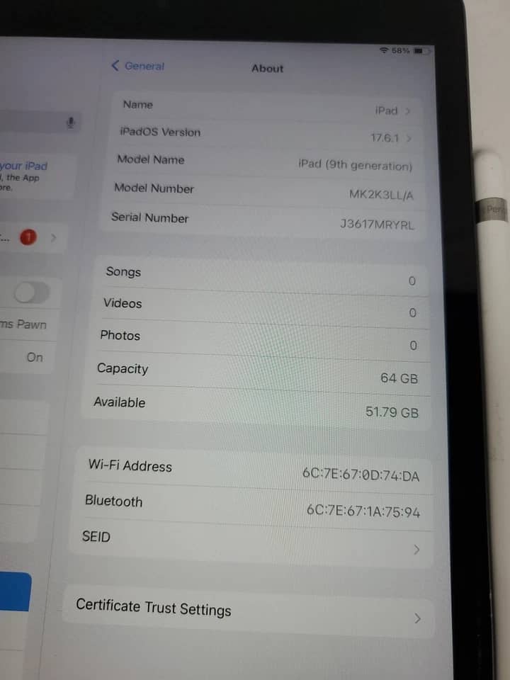 Apple iPad 9th Tablets