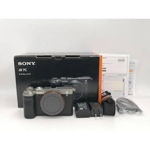 Sony ILCE-7C Digital Cameras Black Used - Good Body Only