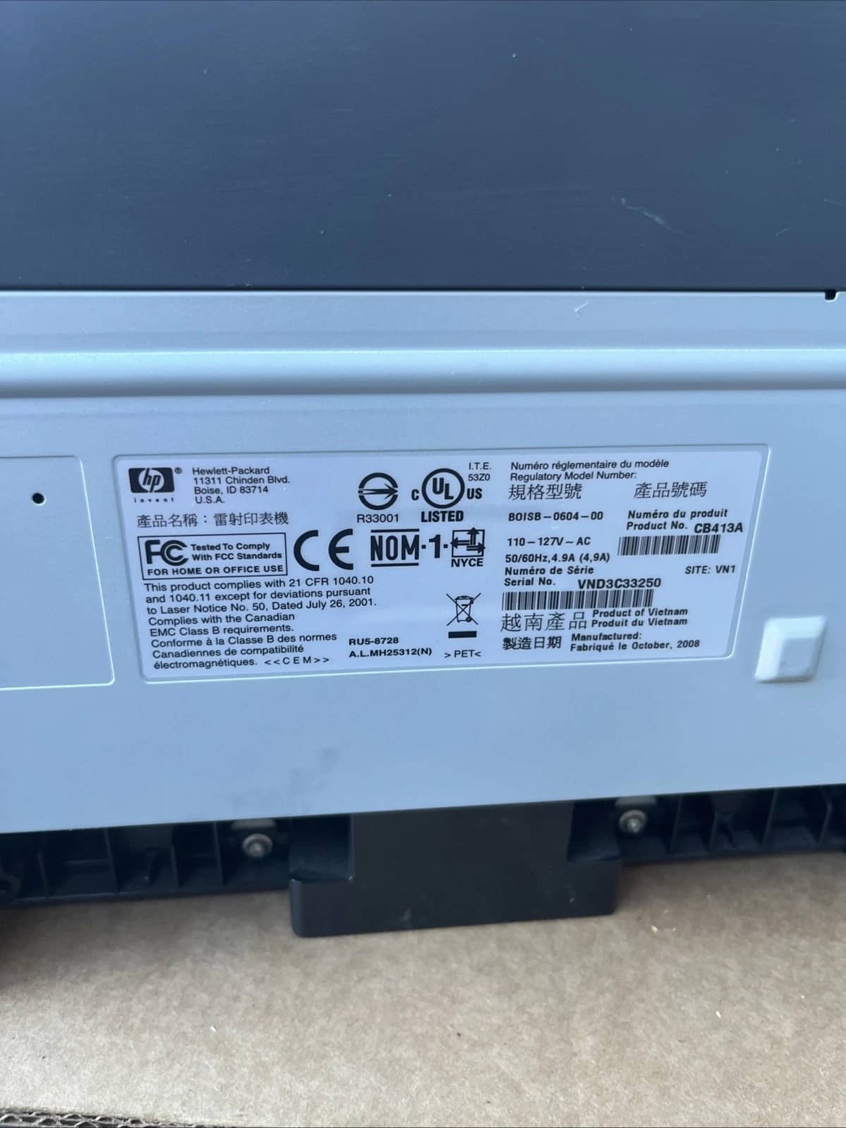 HP CB413A Printers Used - Good