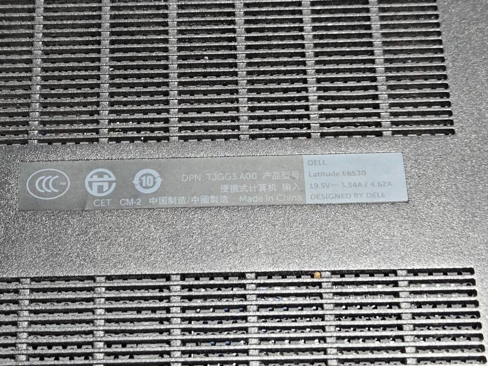 Dell Latitude 6530 Computers
