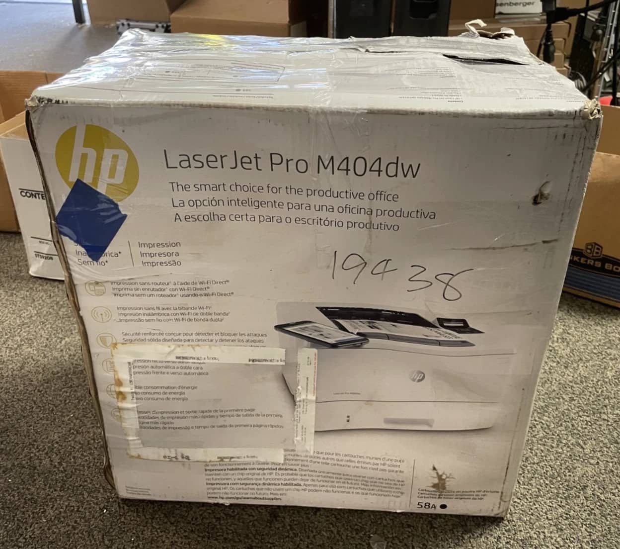 HP M404dw Printers Open-Box Excellent