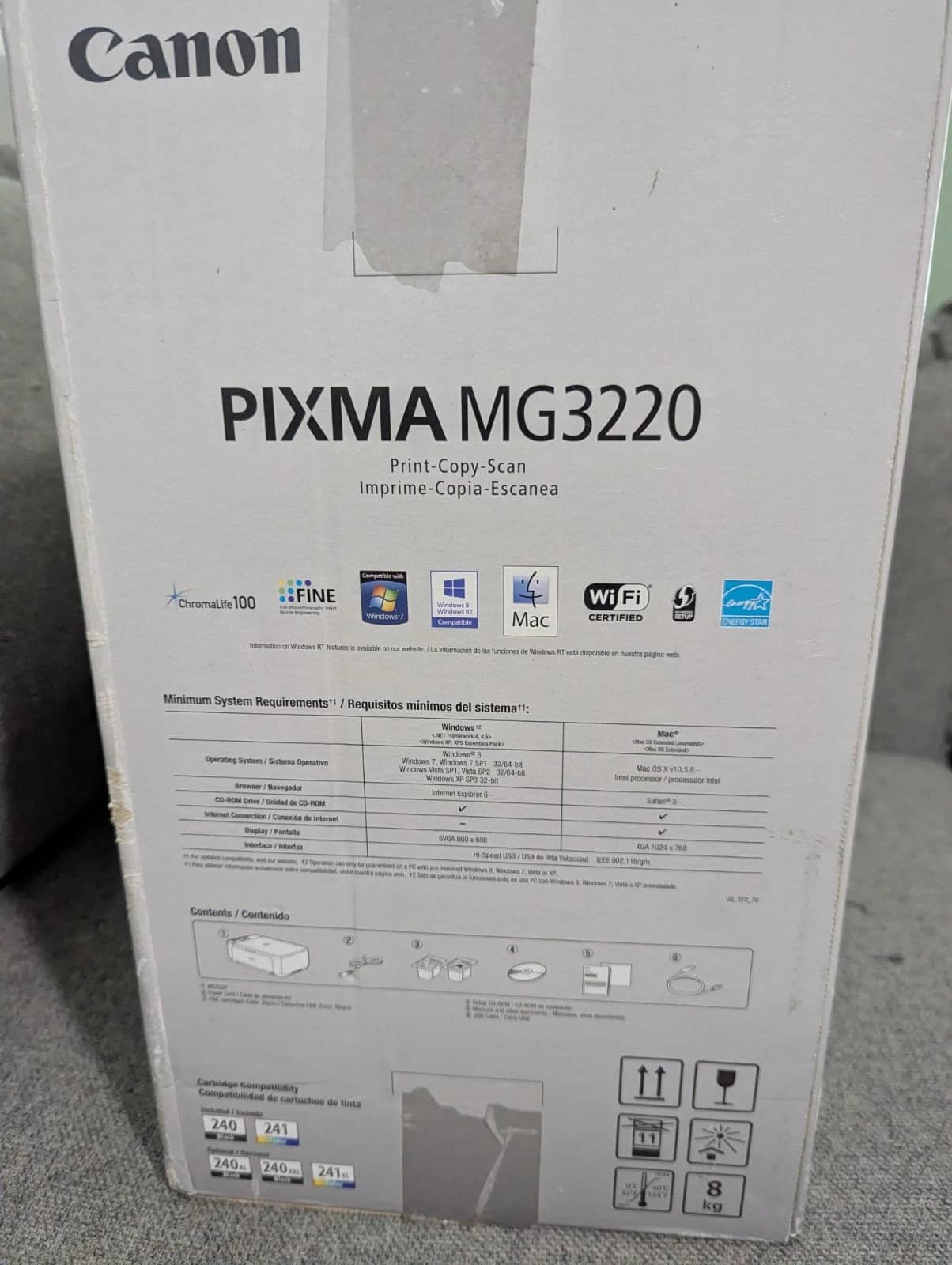 Canon PIXMA MG3220 Printers Used - Good
