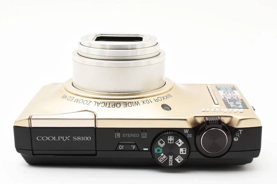 Nikon COOLPIX S8100 Digital Cameras Black New Body Only