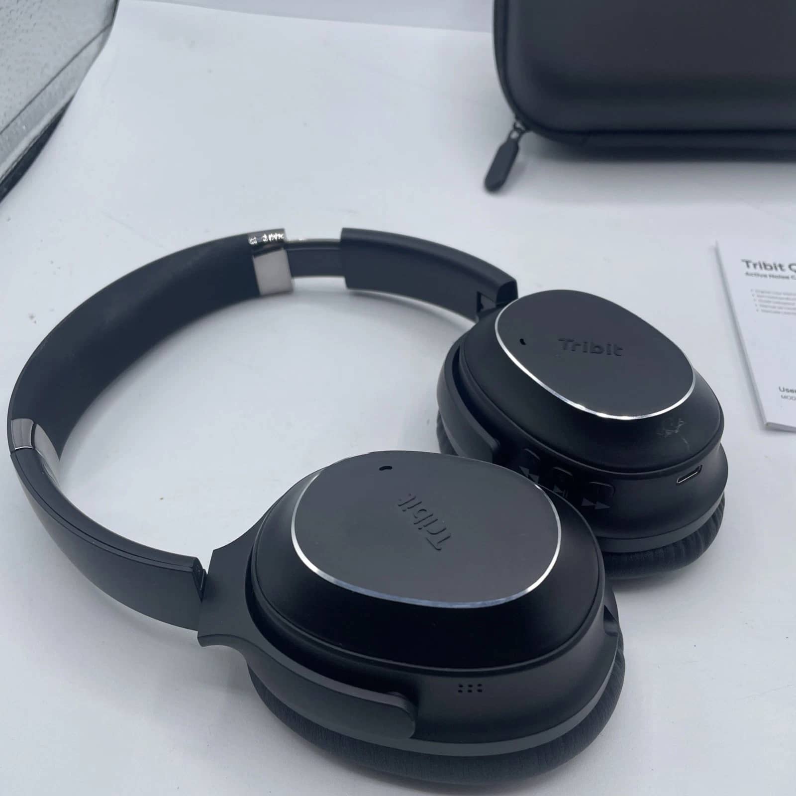 Tribit QuietPlus 81 Headphones & Earbuds Black New