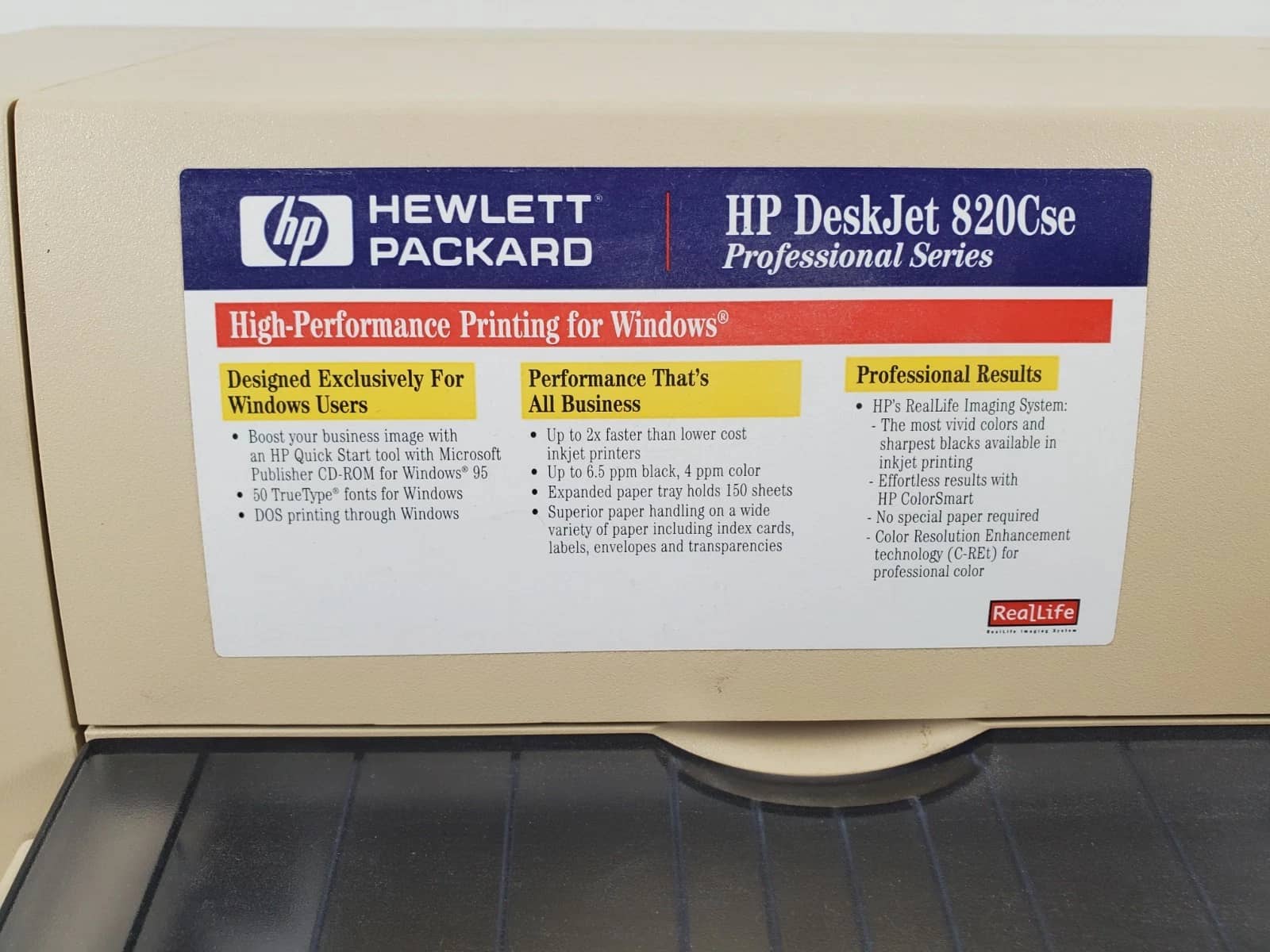 HP Deskjet 820CSE Printers Used - Good