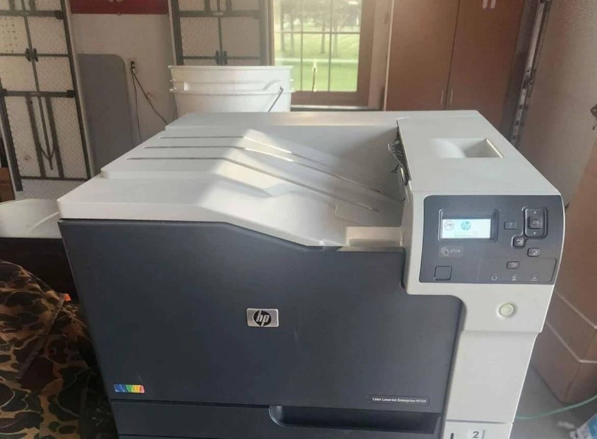 HP M750dn Printers Refurbished - Excellent