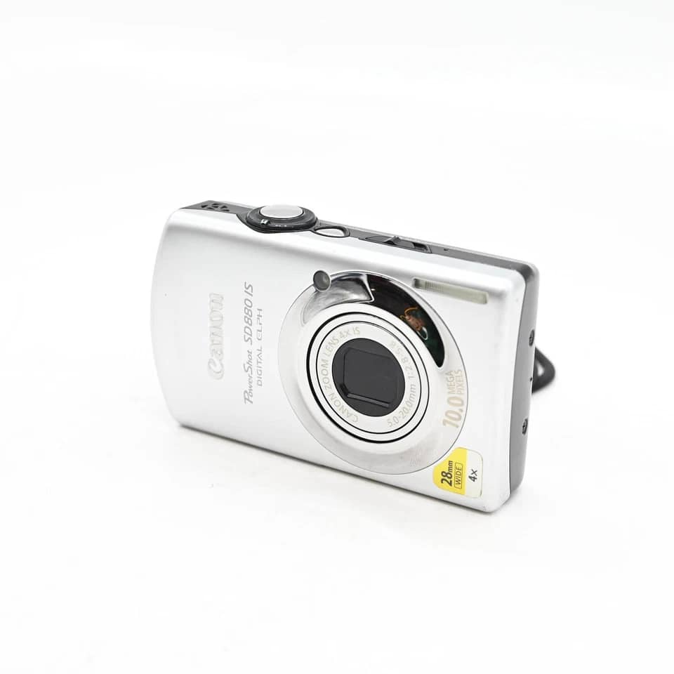 Canon PowerShot SD880 IS Digital Cameras Silver New Body Only