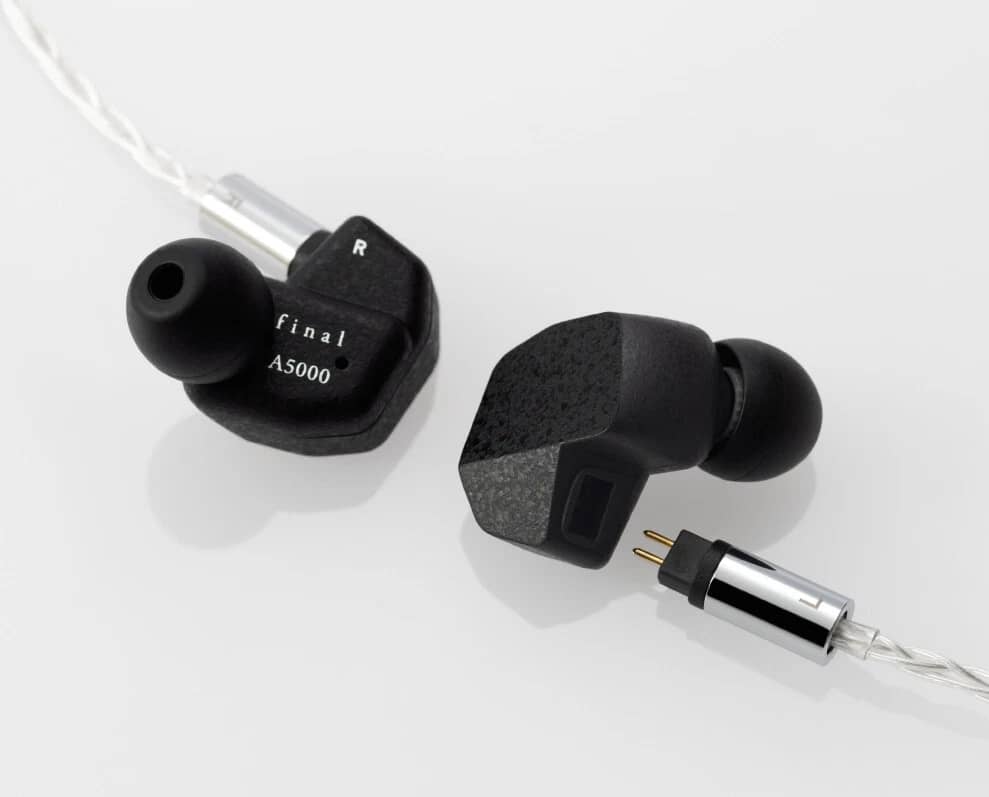Final A5000 Headphones & Earbuds Black New
