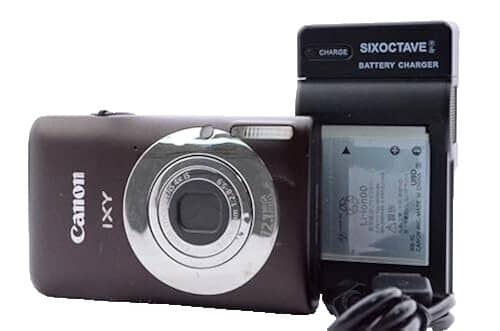 Canon PowerShot SD1300 IS Digital Cameras Silver Used - Good Body Only
