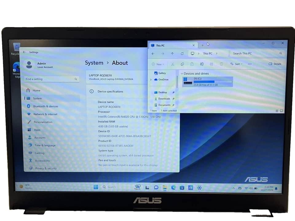 ASUS Vivobook Go E410MA Computers