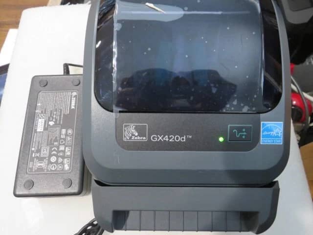 Zebra gx420d with cutter Printers Used - Good