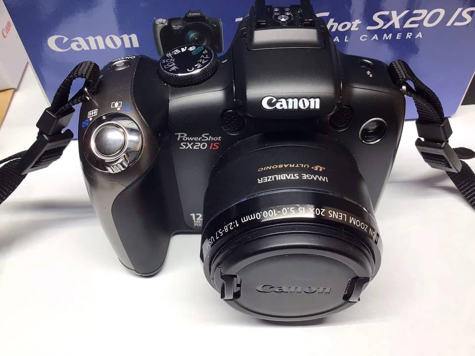 Canon PowerShot SX20 IS Digital Cameras Black New Body Only