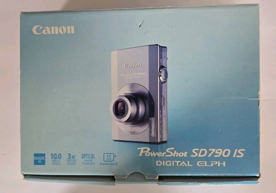 Canon PowerShot SD790IS Digital Cameras Gray New Body Only