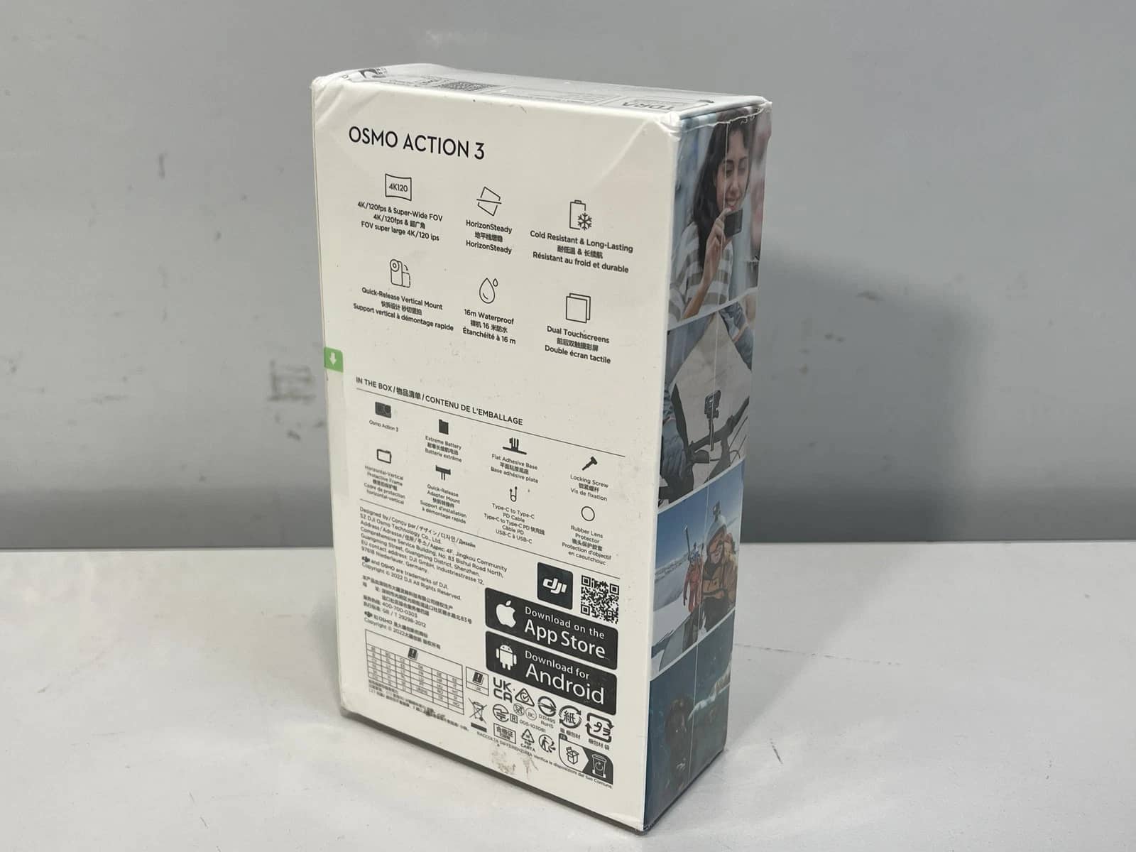 DJI Osmo Action 3 Digital Cameras Black Used - Good Body Only