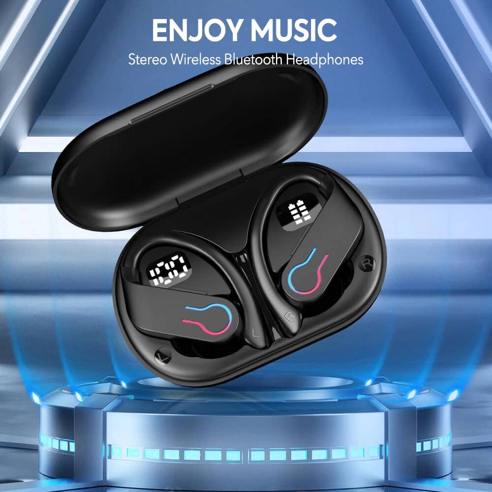Mpow Q63 Headphones & Earbuds Black New