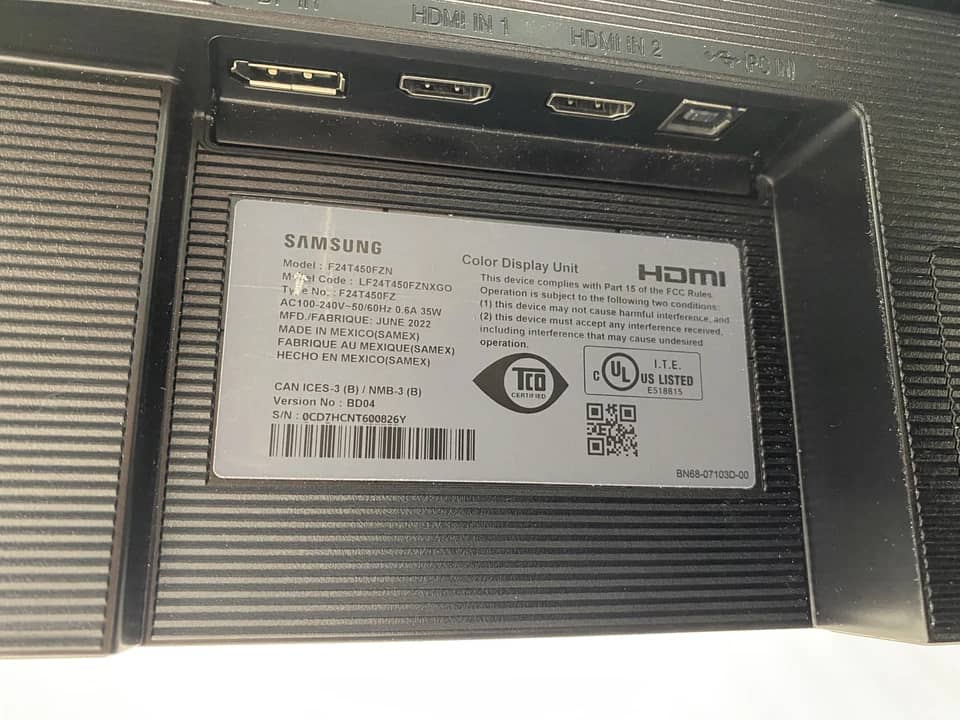 Samsung F24T450FZ Monitors