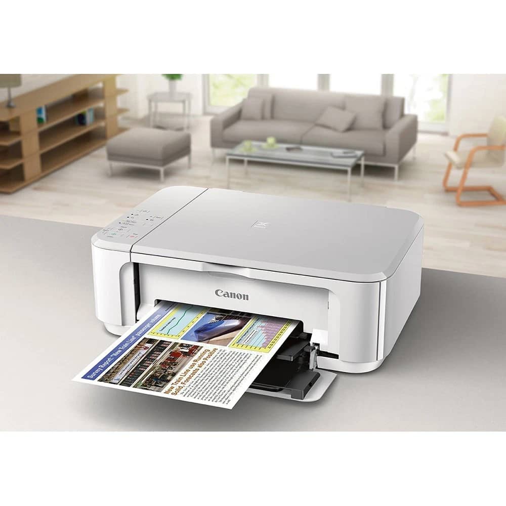 Canon PIXMA MG3620 White Wireless Printers New