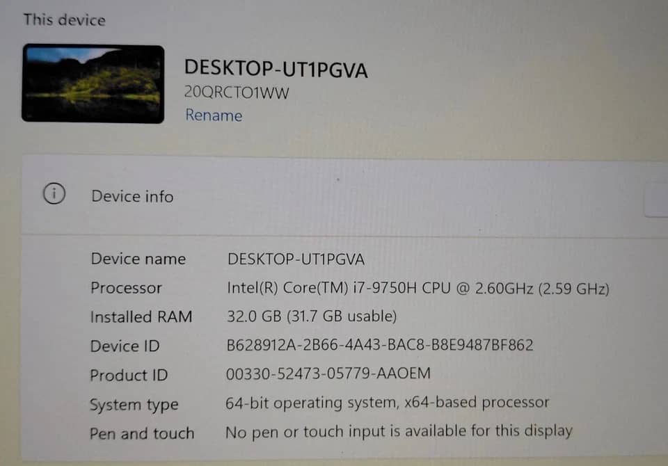 Lenovo ThinkPad P71 Computers