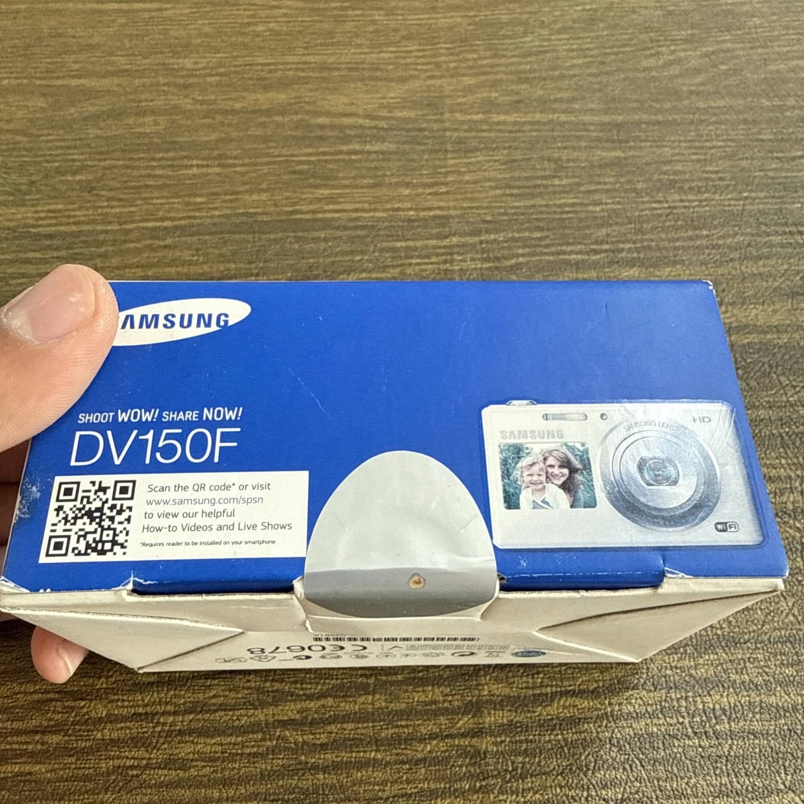 Samsung DualView DV150F Digital Cameras Black New Body Only