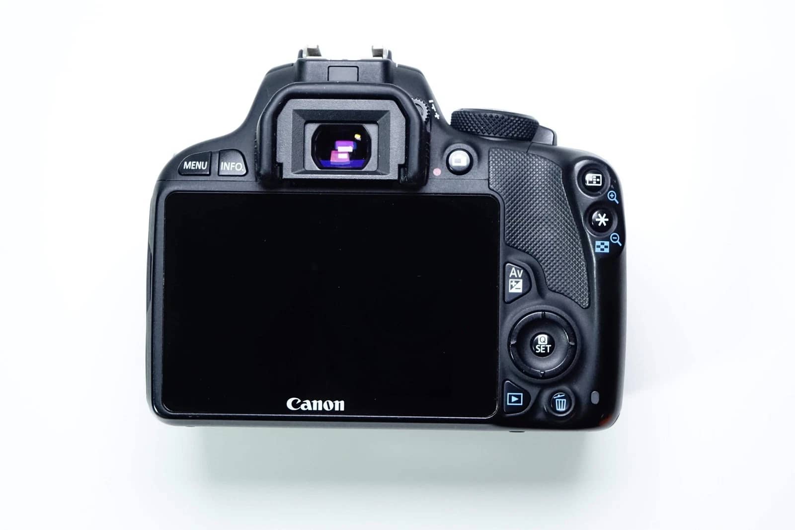 Canon SL1 Digital Cameras Black New 18-55mm + 75-300mm Dual Kit
