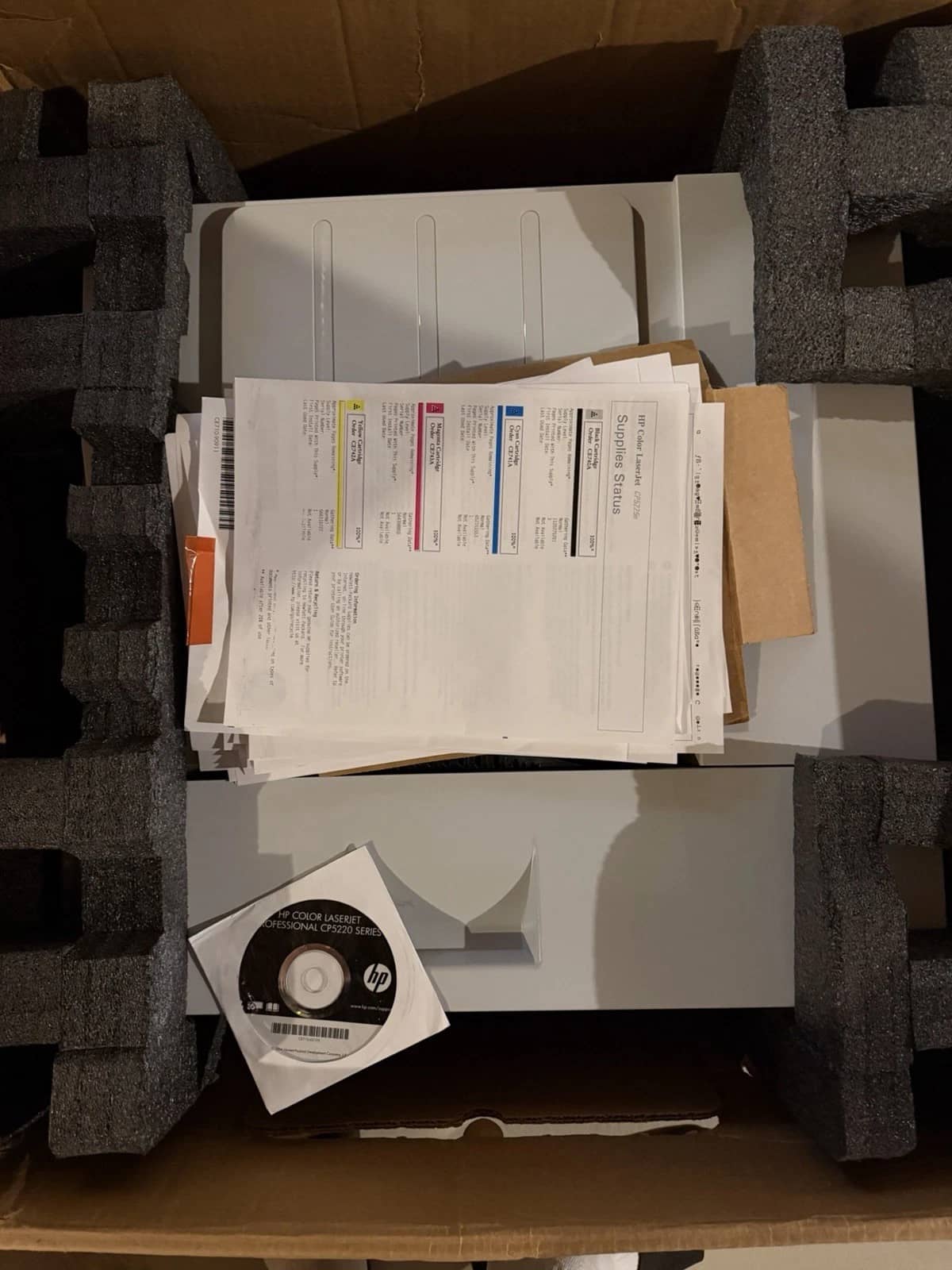 HP Color LaserJet CP5225 Printers Used - Good