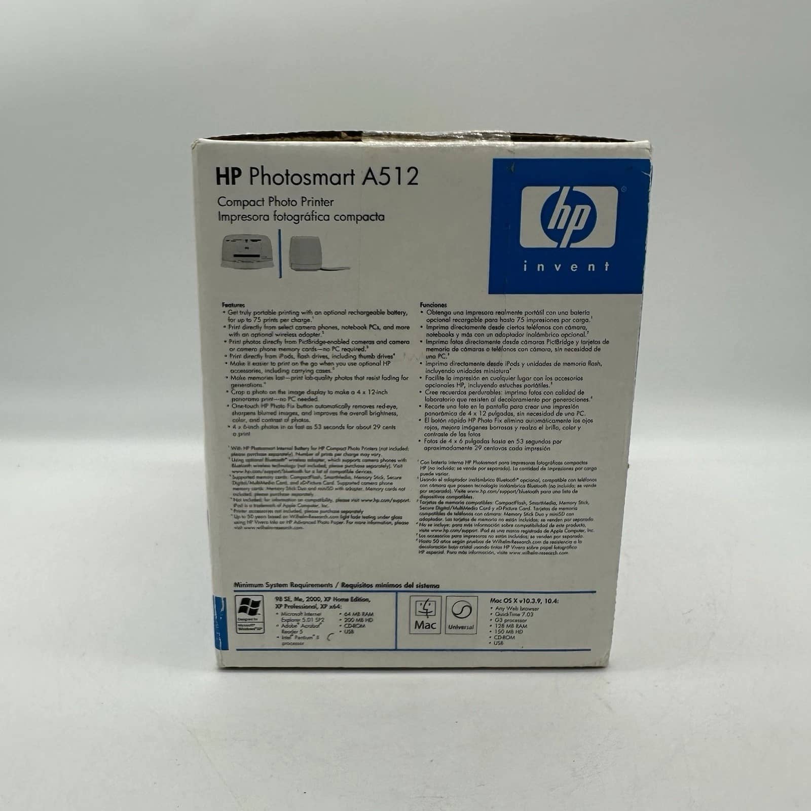 HP Photosmart A512 Printers New