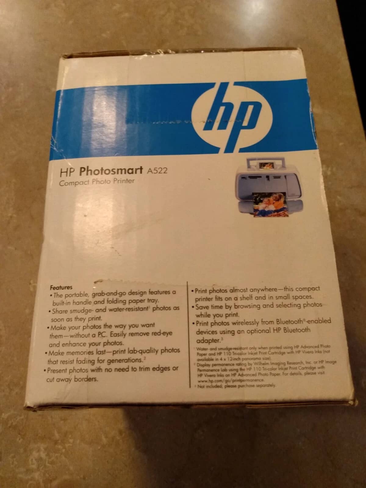 HP Photosmart A522 Printers New