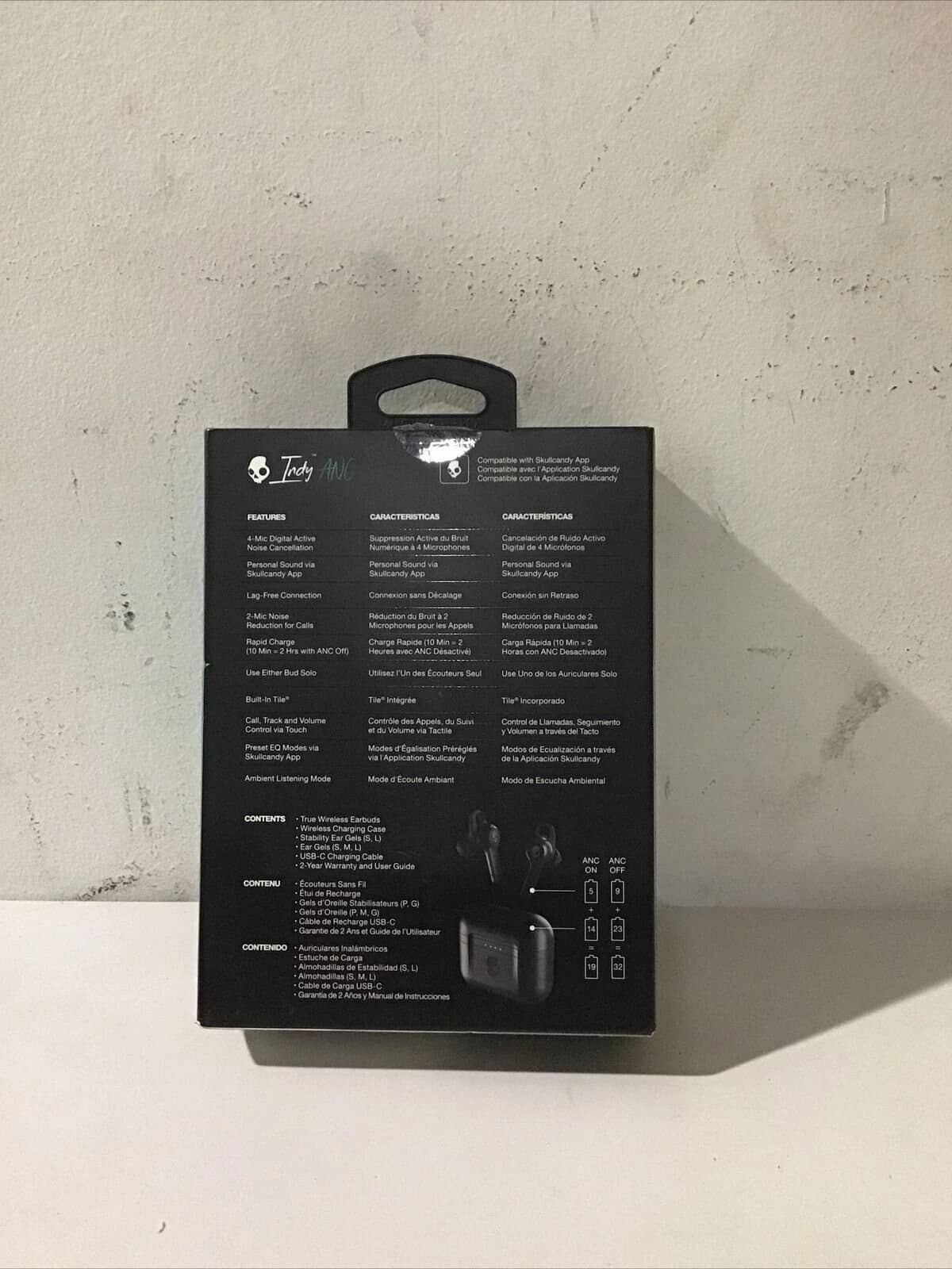 Skullcandy Indy ANC Headphones & Earbuds Black New
