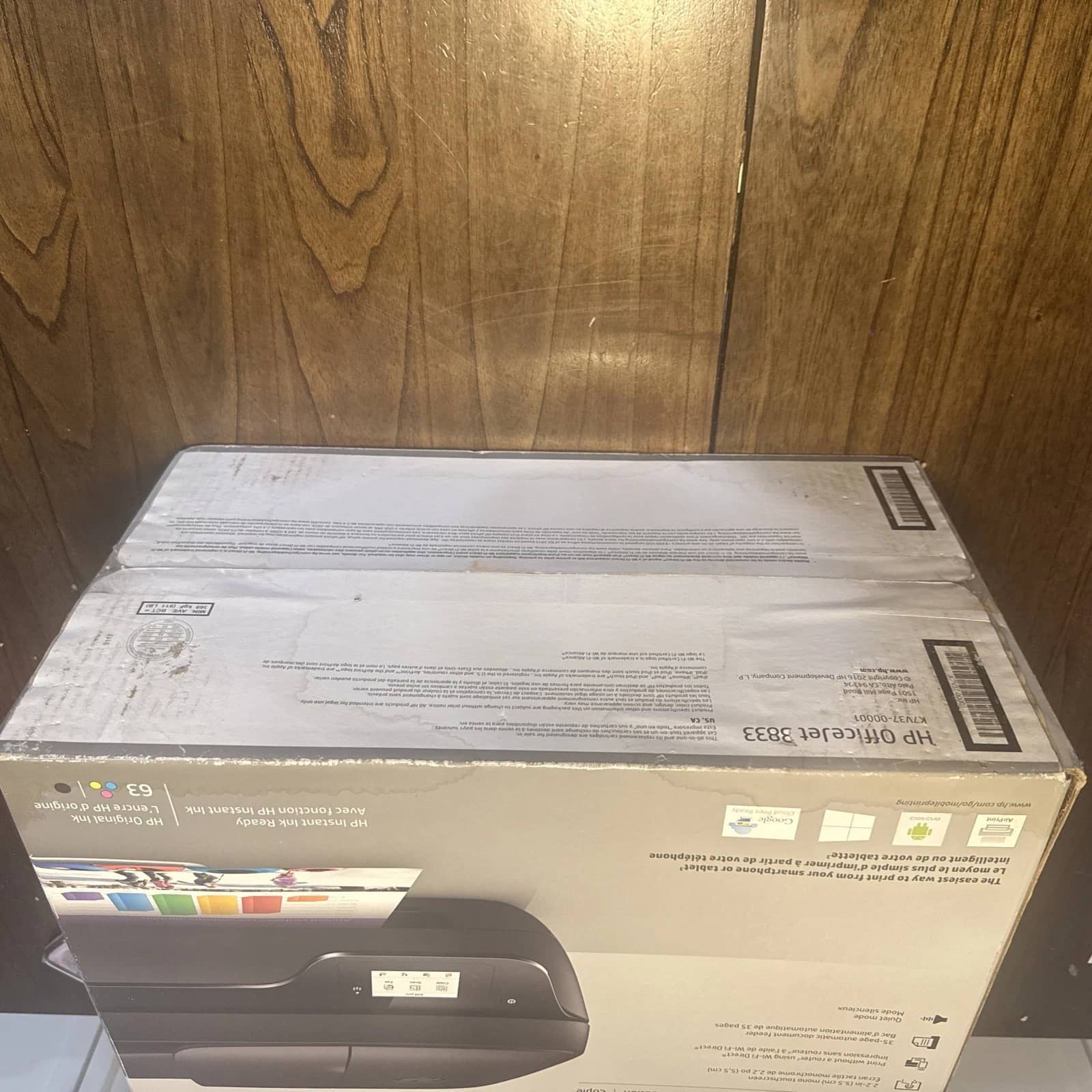 HP Officejet Printer 3833 Printers New