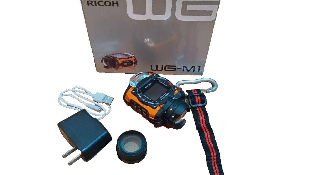 Ricoh WG-20 Digital Cameras Black Used - Good Body Only