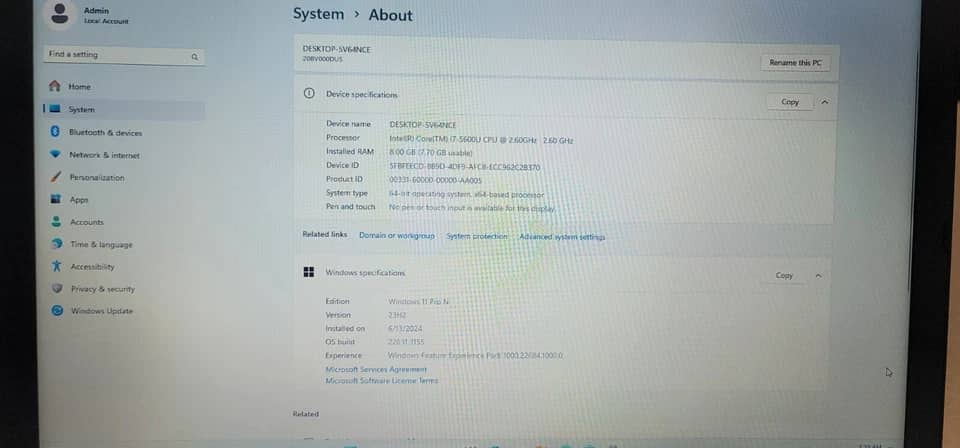 Lenovo ThinkPad T450s Computers