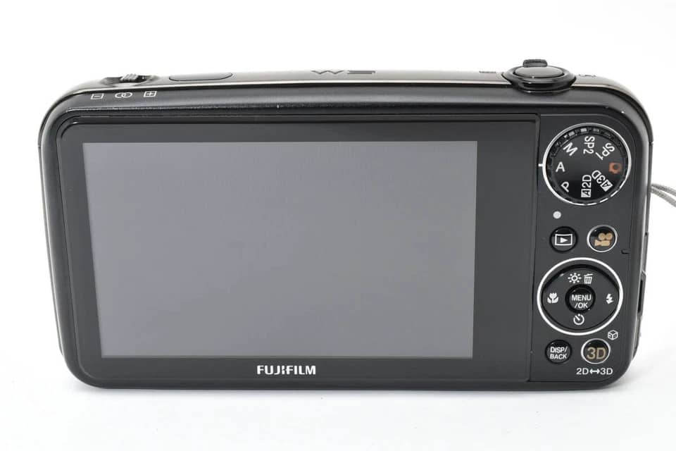 Fujifilm FinePix REAL 3D W3 Digital Cameras Black New Body Only