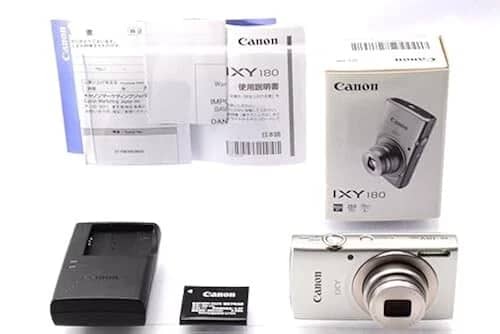 Canon IXY180SL Digital Cameras Silver Used - Good Body Only
